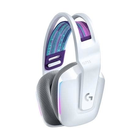 Logitech G733  Lightspeed Wireless RGB Gaming Headset, White