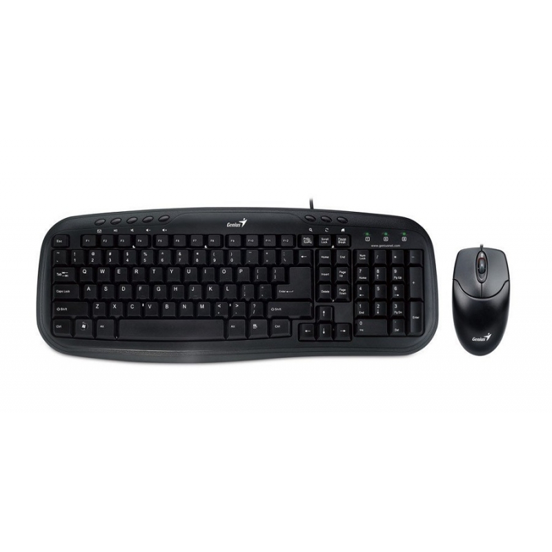 Komplet Tastatura + miš Genius Smart KM-200, BLK,USB,SER