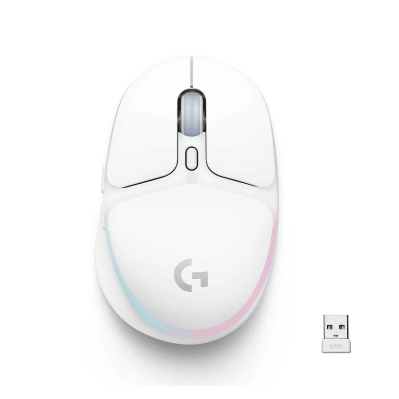Logitech G705 Wireless Gaming Mouse Off-White