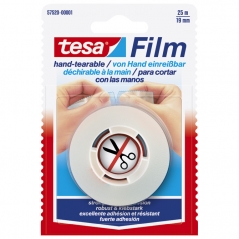Selotejp - Traka lepljiva 19mm/25m Tesafilm Tesa 57520 providna blister