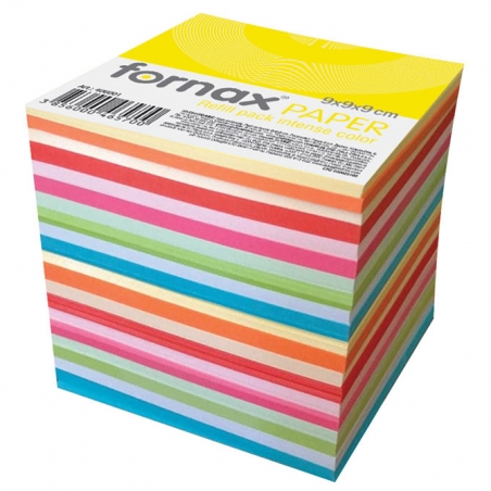 Papir za kocku 9x9x9cm lajmovan Fornax 406001 boja