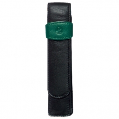 Futrola za 1 olovku koža TG12 Pelikan 923524 crno-zeleni