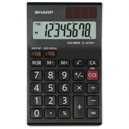 Kalkulator komercijalni  8 mesta Sharp EL-M700T-WH crno beli blister