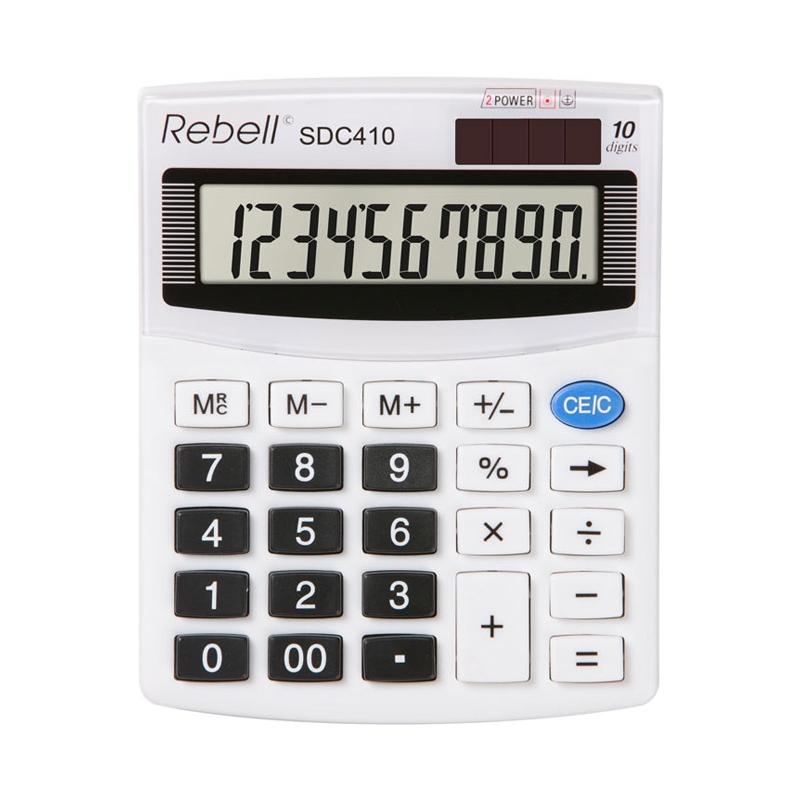 Kalkulator komercijalni 10 mesta Rebell RE-SDC410 BX beli
