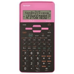 Kalkulator tehnički 10mesta 273 funkcije Sharp EL-531THB-PK crno roze blister