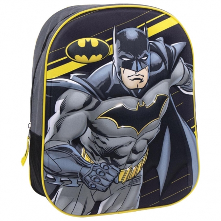 Ranac predškolski 3D Batman Cerda 2100004066 crno-žuti