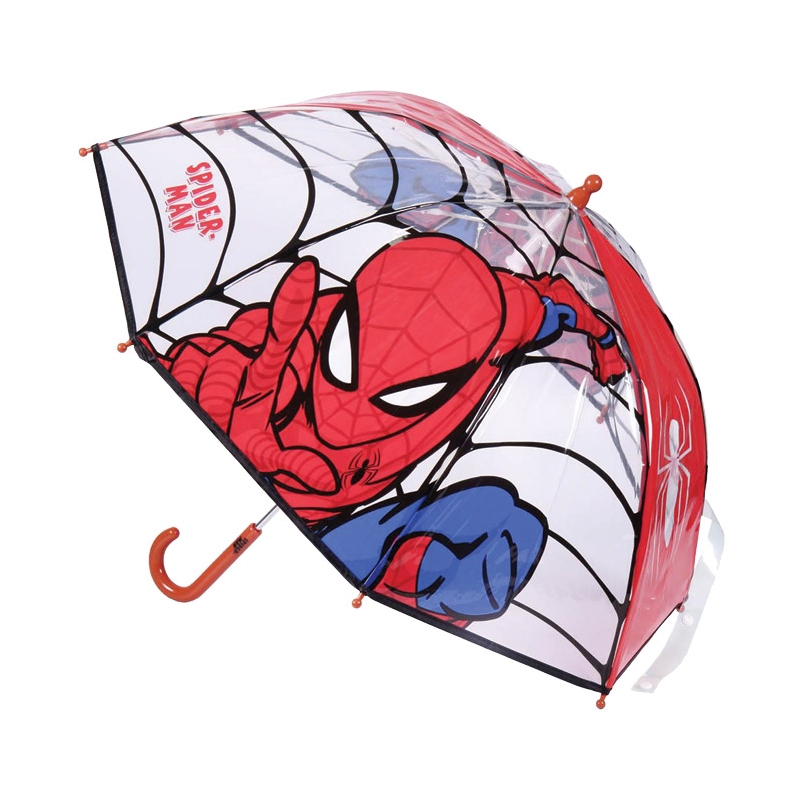 Kišobran dečji ručni (kupola) 45cm Bubble Spiderman Cerda 2400000654
