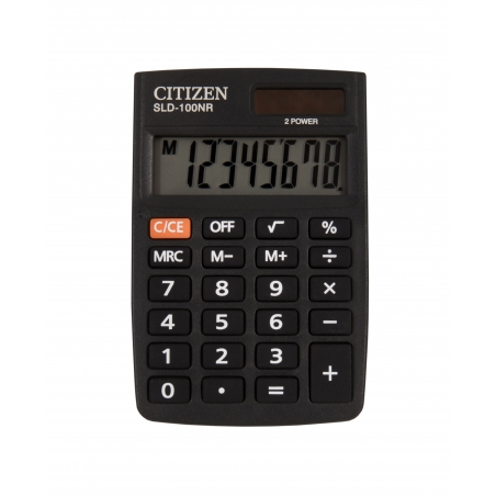 Džepni kalkulator Citizen SLD-100NR, 8 cifara   Citizen