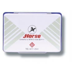 Horse original jastuče za pečate metalno H-03, 54x85 mm Horse zelena