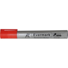 Permanent marker sa klipsom PY231601 kosi vrh, 4,5 mm A Plus crvena