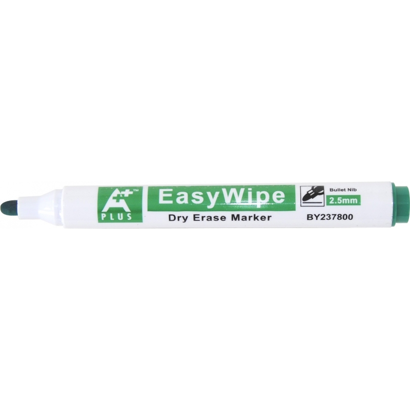 Marker za belu tablu easyWipe BY237800 2,5 mm A Plus zelena