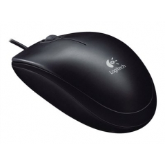 Logitech B100, Optical USB Mouse, Black OEM