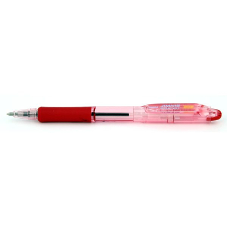 Hemijska olovka Zebra JIMNIE RETRACTABLE 0,7 Red/Red 30653