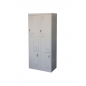Metal Wardrobe Cabinet GZ02 with Four Compartments
