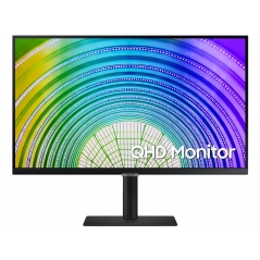 Monitor SAMSUNG LS27A600UUUXEN 27"/IPS/2560 x 1440/75Hz/5ms GtG/HDMI,DP,USB,LAN/pivot,visina/crna