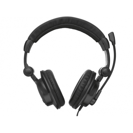 Slušalice TRUST Como žične/3,5mm+2x3,5mm/crna