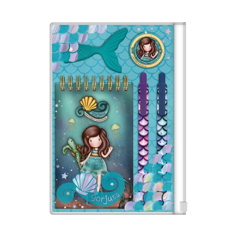 Set za pisanje u fascikli sa zipom Deep Secrets Gorjuss 1294GJ01