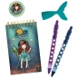 Set za pisanje u fascikli sa zipom Deep Secrets Gorjuss 1294GJ01