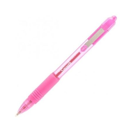 Olovka hemijska Zebra Pen Z-GRIP SMOOTH 1,0 Pink/Pink 22567