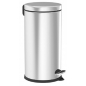 Kanta za otpatke sa pedalom INOX 30 lit (visina 450mm, prečnik 330mm)