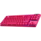Logitech G PRO X TKL Lightspeed Gaming Keyboard, Pink, US, BT Tactile