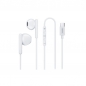 REMAX RM-522a White Type-C Wired Earphones (With Digital Interface)
