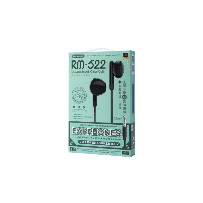REMAX RM-522a Type-C Wired Earphones (With Digital Interface)