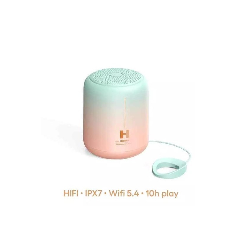 REMAX RB-H1 Pink/green Blue Sky Mirror Portable Wireless Speaker