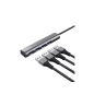 Adapter TRUST HALYX USB-3.2/4xUSB/siva