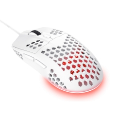 Miš TRUST GXT928W HELOX žični/gaming/bela