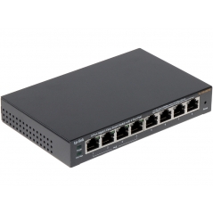 Switch TP-LINK TL-SG108PE Gigabit/8xRJ45/10/100/1000Mbps/eSmart/4xPoE/Desktop metalno  kucište