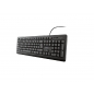 Tastatura TRUST Primo žična/crna
