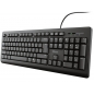 Tastatura TRUST Primo žična/crna