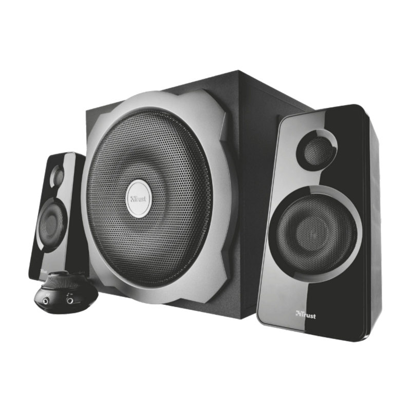 Zvučnik TRUST Tytan 2.1/120W(60W RMS)/crna