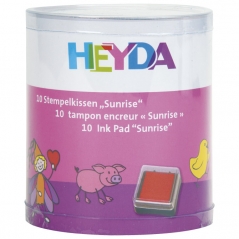 Jastučić za pečat 10boja Izlazak Sunca Heyda 20-48884 71 sortirano