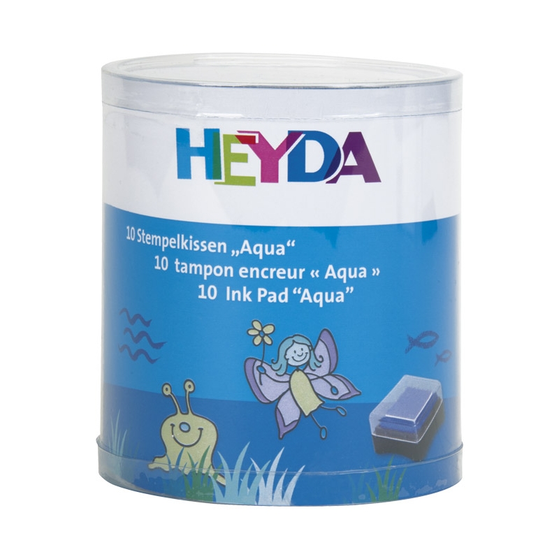 Jastučić za pečat 10boja Voda Heyda 20-48884 72 sortirano