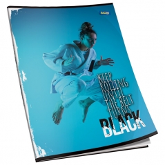 Sveska meki povez A5 linije 52L 55g lak Educa 983