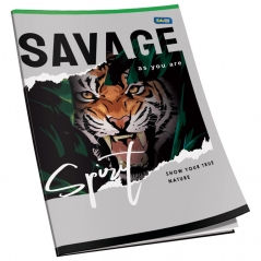 Sveska meki povez A5 linije 52L 55g lak Educa 983