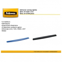 Podloga za ruke uz tastaturu gel Fellowes 9113709 plava