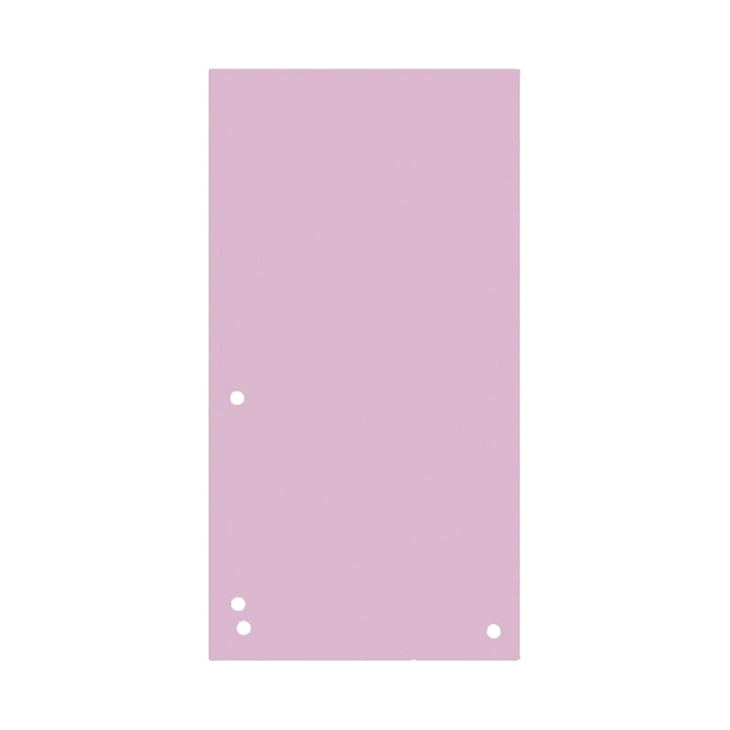 Pregrada kartonska 23,5x10,5cm pk100 Donau 8620100-16PL roze