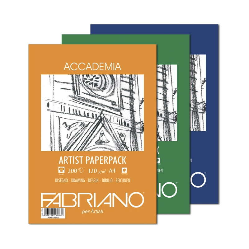 Papir Accademia A4 120g pk200 Fabriano 50814120