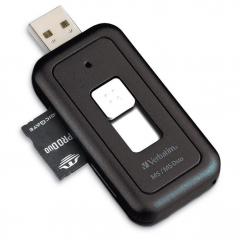 Kartica čitač i adapter USB Verbatim 47129 crna blister