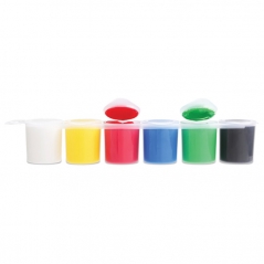 Boja tempera za prste  25ml x 6boja (čaša) Primo CMP 225TD6E blister