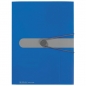 Fascikla klapna s gumicom pp A4 Herlitz 11205994 plava