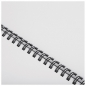 Spirala žičana fi- 6mm pk100 Fellowes 53218 crna