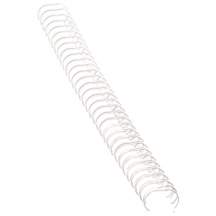 Spirala žičana fi- 6mm pk100 Fellowes 53215 bela