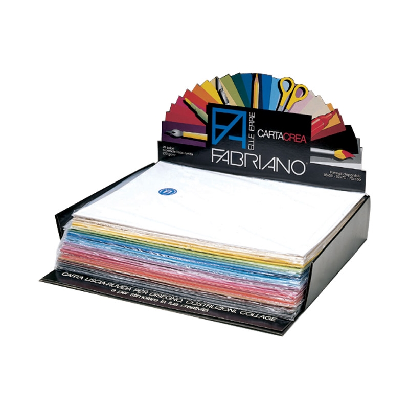Display Cartacrea B3 35x50cm 220g pk25 Fabriano 46403550