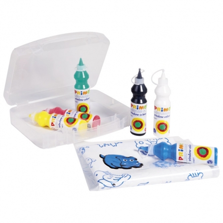 Boja za staklo 80ml x 6 boja (boca) CMP 651W6SP