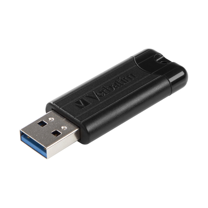 Memorija USB 3.0  16Gb PinStripe Verbatim 49316 crna blister