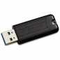 Memorija USB 3.0  64Gb PinStripe Verbatim 49318 crna blister